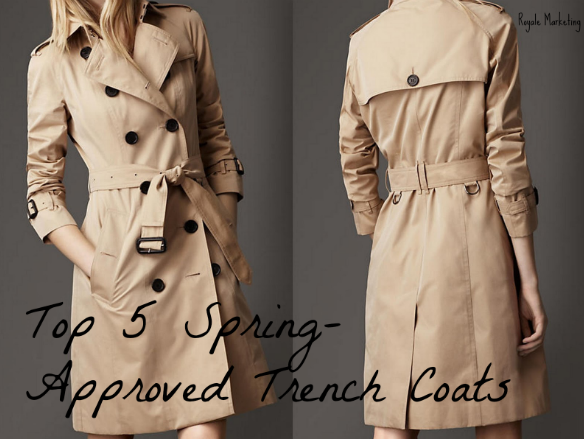 5 Spring-Approved Trench Coats